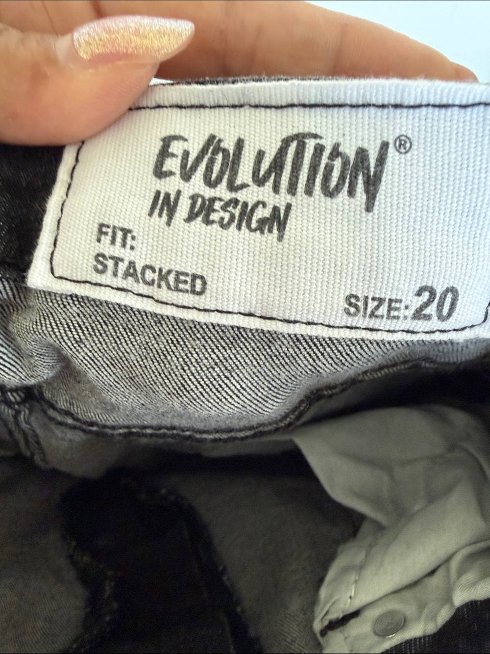 Evolution In Design Women’s Distressed Grey Jeans - Unbranded - Picture 7 of 12